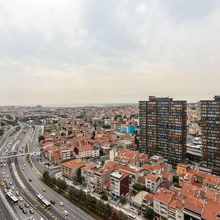 Modern With Fantastic City View In Kadikoy Апартаменты *