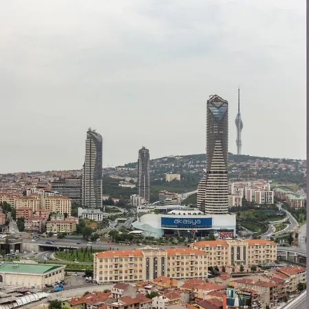 Апартаменты Modern With Fantastic City View In Kadikoy